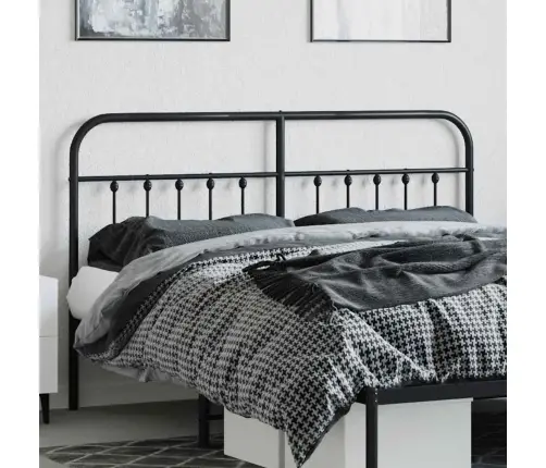 Rezerves Galvgalis, Metāls, Melns, 160 Cm Vidaxl