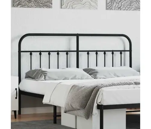 Rezerves Galvgalis, Metāls, Melns, 160 Cm Vidaxl