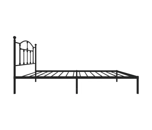 Metallist Voodiraam Peatsiga, Must, 107 X 203 Cm