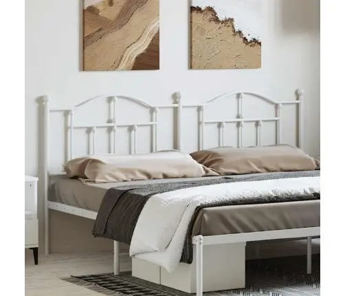 Gultas Galvgalis, Balts, 180 Cm Vidaxl