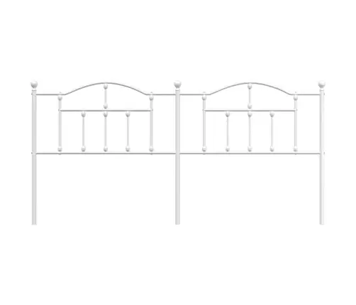 Gultas Galvgalis, Balts, 193 Cm Vidaxl