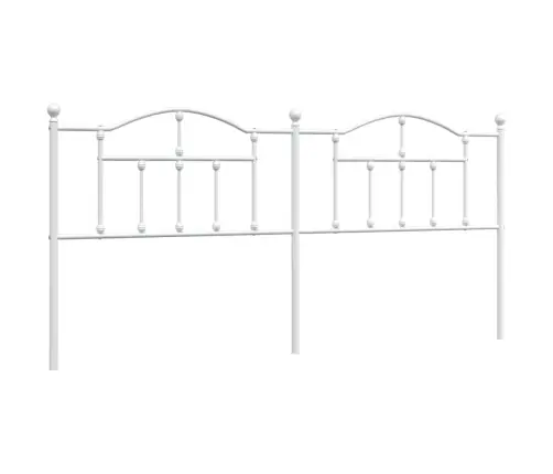 Metallist Voodipeats, Valge, 200 Cm