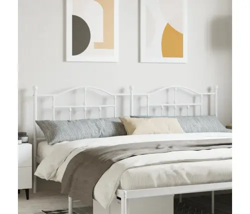 Metallist Voodipeats, Valge, 200 Cm