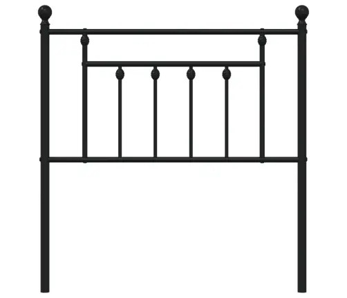 Rezerves Galvgalis, Metāls, Melns, 80 Cm Vidaxl