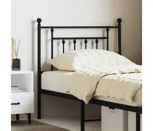 Rezerves Galvgalis, Metāls, Melns, 80 Cm Vidaxl