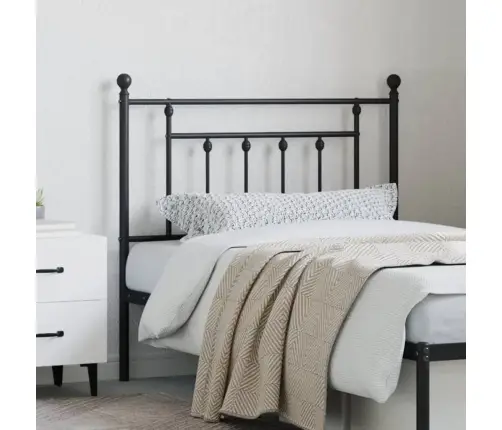 Rezerves Galvgalis, Metāls, Melns, 90 Cm Vidaxl