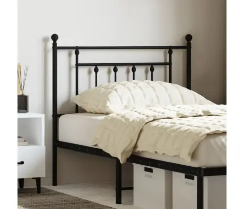 Rezerves Galvgalis, Metāls, Melns, 90 Cm Vidaxl