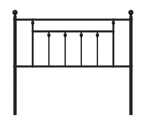 Metallist Voodipeats, Must, 100 Cm