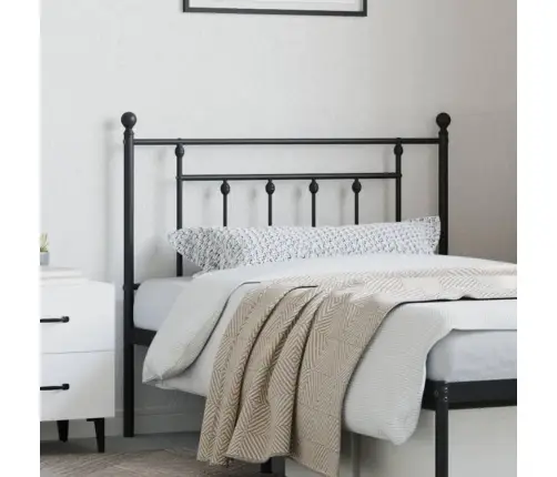 Rezerves Galvgalis, Metāls, Melns, 107 Cm Vidaxl