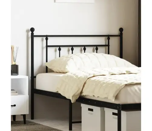 Rezerves Galvgalis, Metāls, Melns, 107 Cm Vidaxl