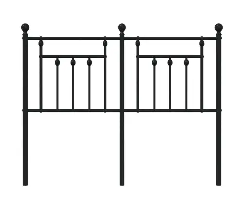 Metallist Vahetatav Voodipeats, Must, 120 Cm