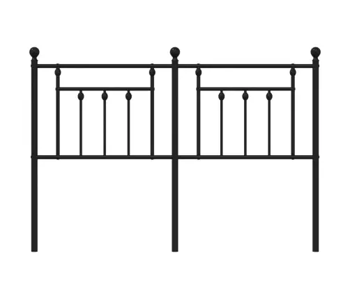 Rezerves Galvgalis, Metāls, Melns, 140 Cm Vidaxl