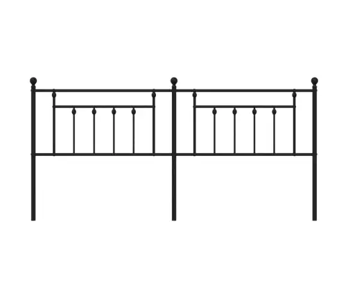 Metallist Voodipeats, Must, 200 Cm