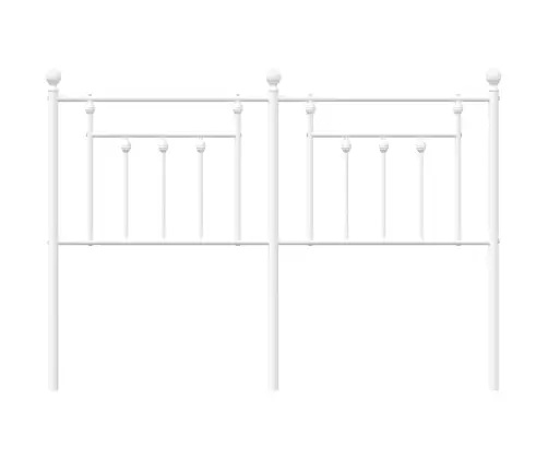 Gultas Galvgalis, Balts, 140 Cm Vidaxl Gultas Galvgalis, Balts, 140 Cm Vidaxl