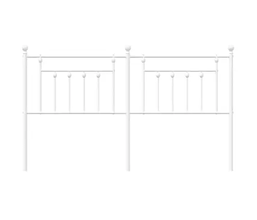 Gultas Galvgalis, Balts, 180 Cm Vidaxl
