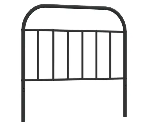 Metallist Vahetatav Voodipeats, Must, 107 Cm