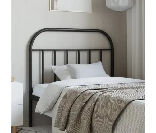 Metallist Vahetatav Voodipeats, Must, 107 Cm