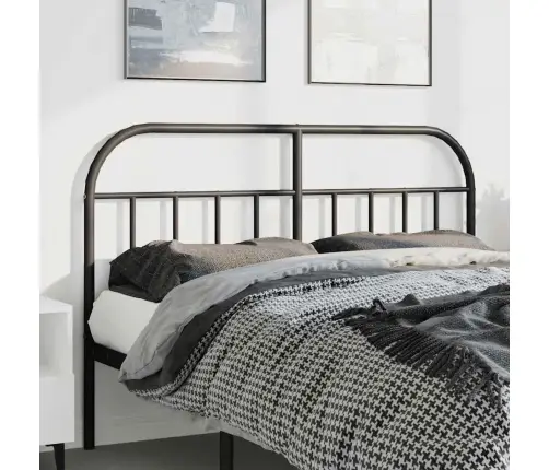 Metallist Vahetatav Voodipeats, Must, 135 Cm