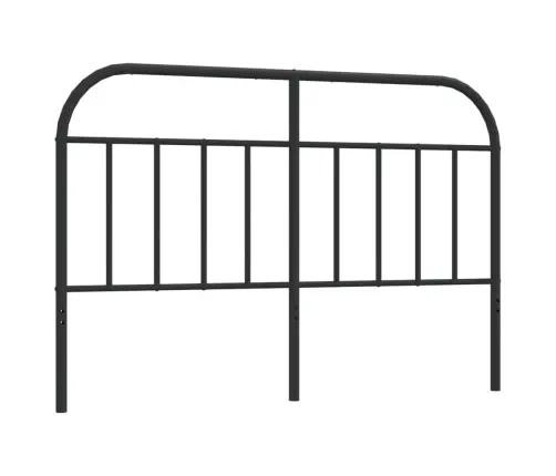 Gultas Galvgalis, Metāls, Melns, 140 Cm Vidaxl