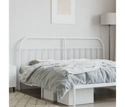 Gultas Galvgalis, Balts, 200 Cm Vidaxl