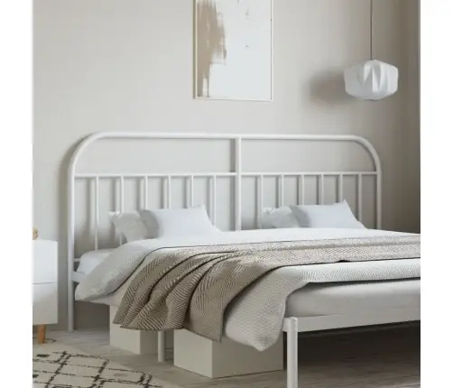 Gultas Galvgalis, Balts, 200 Cm Vidaxl