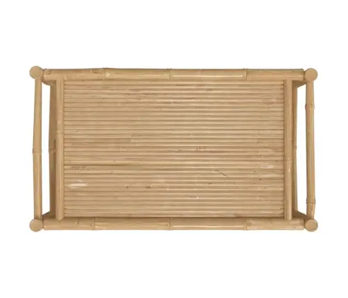 Dārza Kafijas Galdiņš, 100X55X33 Cm, Bambuss Vidaxl