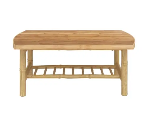 Dārza Kafijas Galdiņš, 90X55X37 Cm, Bambuss Vidaxl