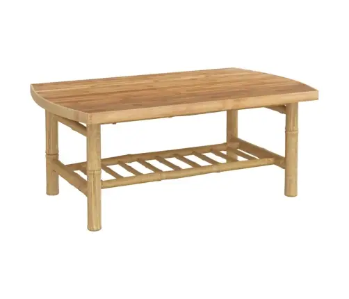 2-Daļīgs Dārza Atpūtas Mēbeļu Komplekts Ar Matračiem, Bambuss Vidaxl