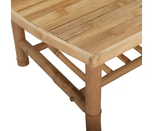 2-Daļīgs Dārza Atpūtas Mēbeļu Komplekts Ar Matračiem, Bambuss Vidaxl