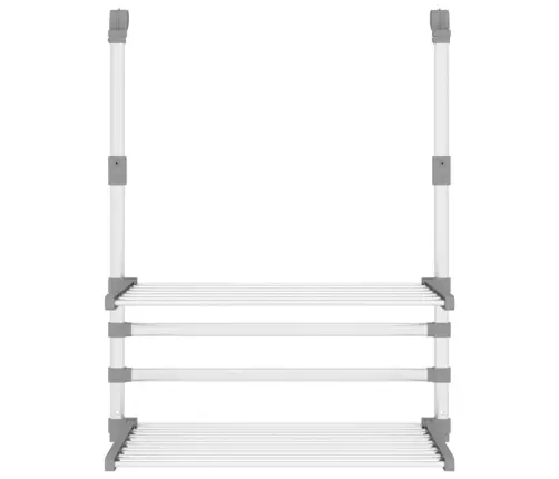 Pesukuivatusrest Rõdule, 54 X 25 X 42 cm Alumiinium