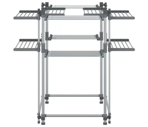Pesukuivatusrest, 107 X 107 X 120 cm Alumiinium