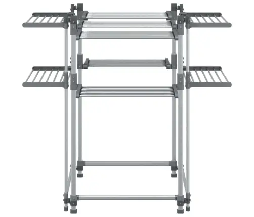 Pesukuivatusrest, 107 X 107 X 120 cm Alumiinium