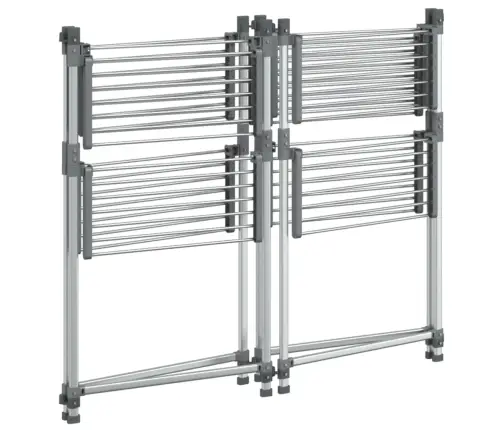 Pesukuivatusrest, 107 X 107 X 120 cm Alumiinium