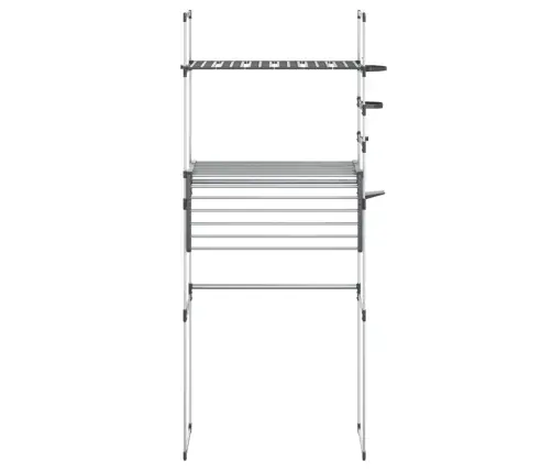 Veļasmašīnas Plaukts, 77X52X192 Cm, Alumīnijs Vidaxl