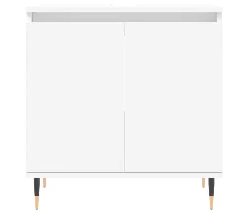 3-Daļīgs Vannasistabas Skapīšu Komplekts, Balts Vidaxl