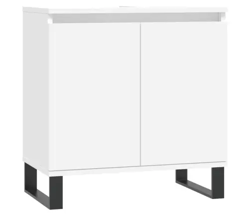 3-Daļīgs Vannasistabas Skapīšu Komplekts, Balts Vidaxl