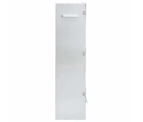 Kūpinātava, Kurināma Ar Šķeldu, 44,5X29X110 Cm, Cinkots Tērauds Vidaxl