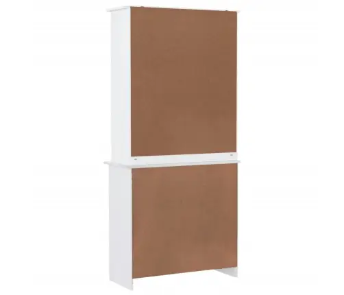 Komoda Alta, Balta, 77X35X165cm Pušies Masyvas