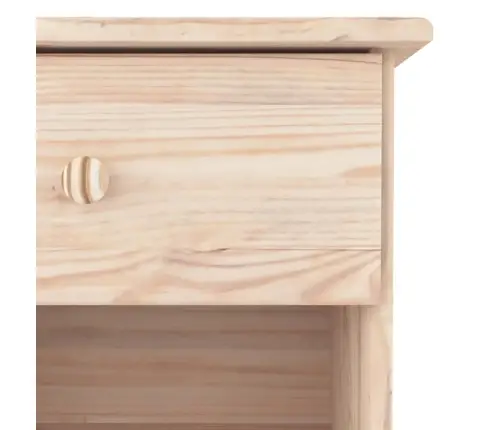 Naktinė Spintelė Alta, 41X35X41cm Pušies Medienos Masyvas