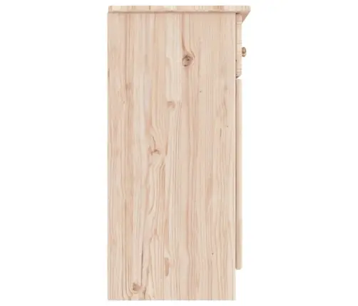 Šoninė Spintelė Alta, 112X35X73cm Pušies Medienos Masyvas