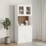 Skapja Augšdaļa Alta, Balta, 77X30X92 Cm, Priedes Masīvkoks Vidaxl Skapja Augšdaļa Alta, Balta, 77X30X92 Cm, Priedes Masīvkoks Vidaxl