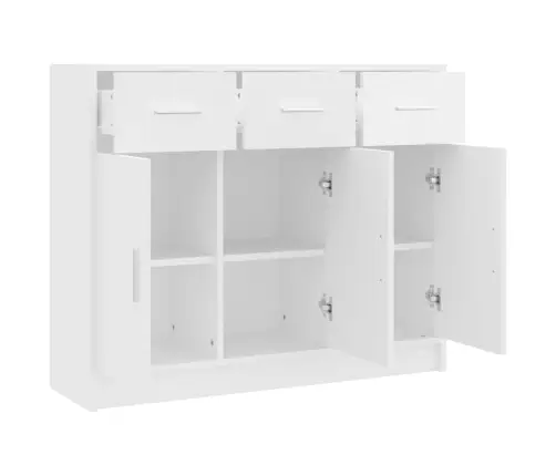 Skapītis, Balts, 91X28X75 Cm, Inženierijas Koks Vidaxl