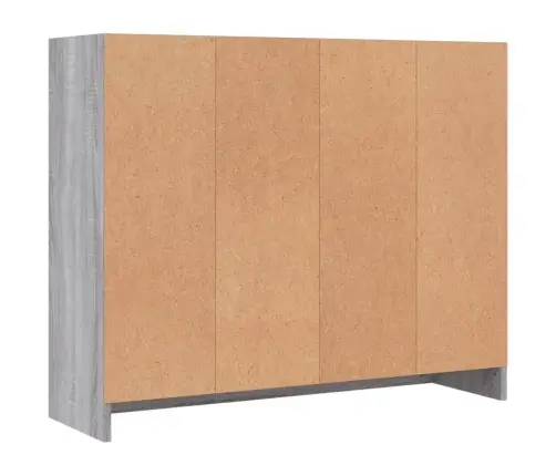 Šoninė Spintelė, Pilka Ąžuolo, 91X28X75cm Apdirbta Mediena