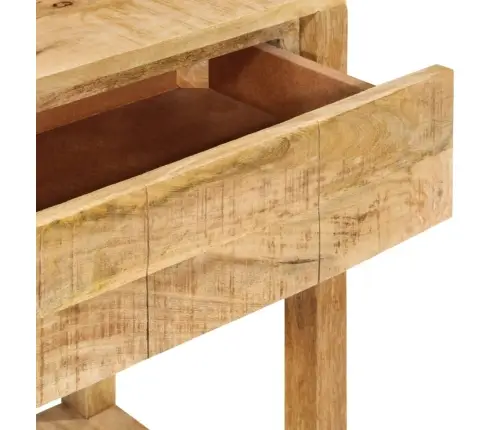 Konsoles Galdiņš Ar 2 Atvilktnēm, 110X35X75 Cm, Mango Masīvkoks Vidaxl