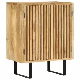 Kumode Ar 2 Durvīm, 55X35X70 Cm , Mango Masīvkoks Vidaxl