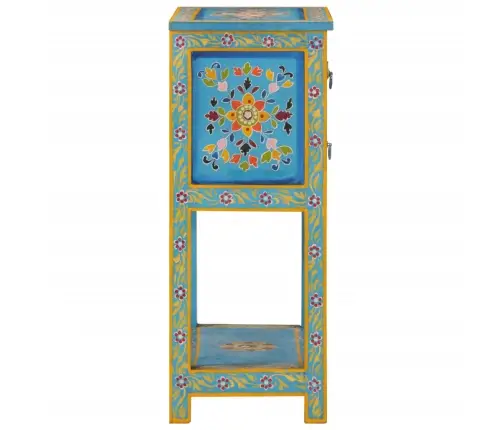 Puhvetkapp, Türkiissinine, 55 X 30 X 76 cm Mangopuit