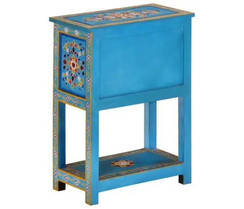 Puhvetkapp, Türkiissinine, 55 X 30 X 76 cm Mangopuit