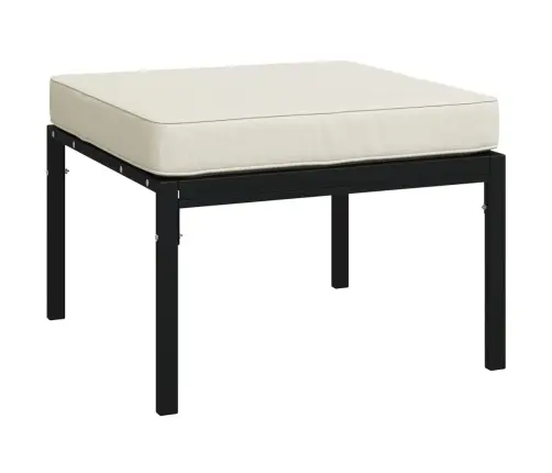 6-Daļīgs Dārza Atpūtas Mēbeļu Komplekts Ar Matračiem, Tērauds Vidaxl