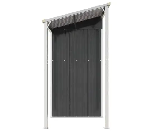 Aiakuur Pikendatud Katusega, Antratsiit, 277X107X181, Teras