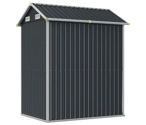 Sodo Sandėliukas, Antracito Spalvos, 192X152,5X237 cm Cinkuotas Plienas